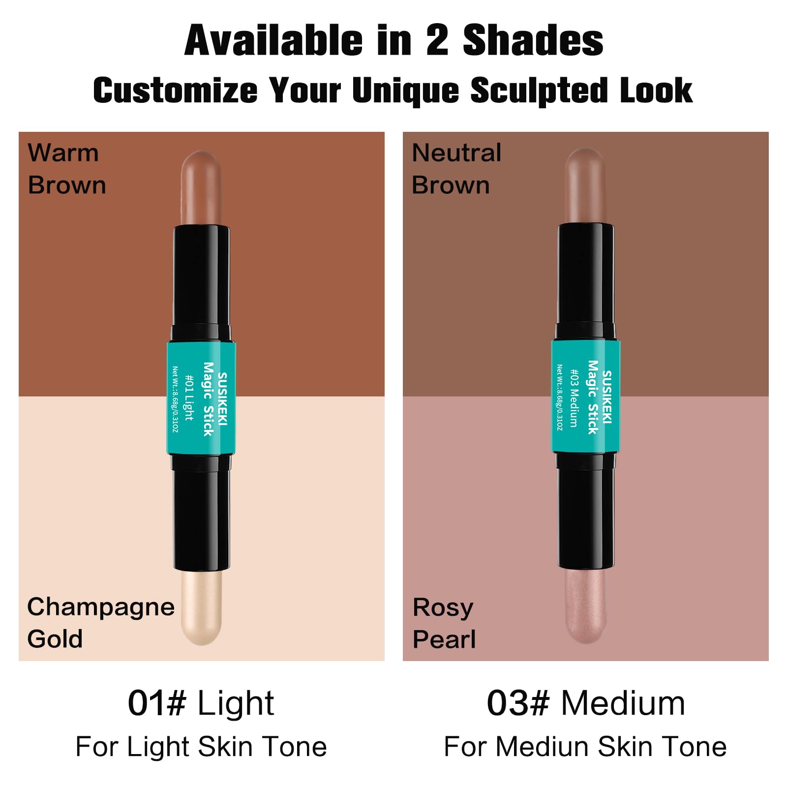 SUSIKEKI creamy texture swatched on arm showing smooth blendability and buildable coverage