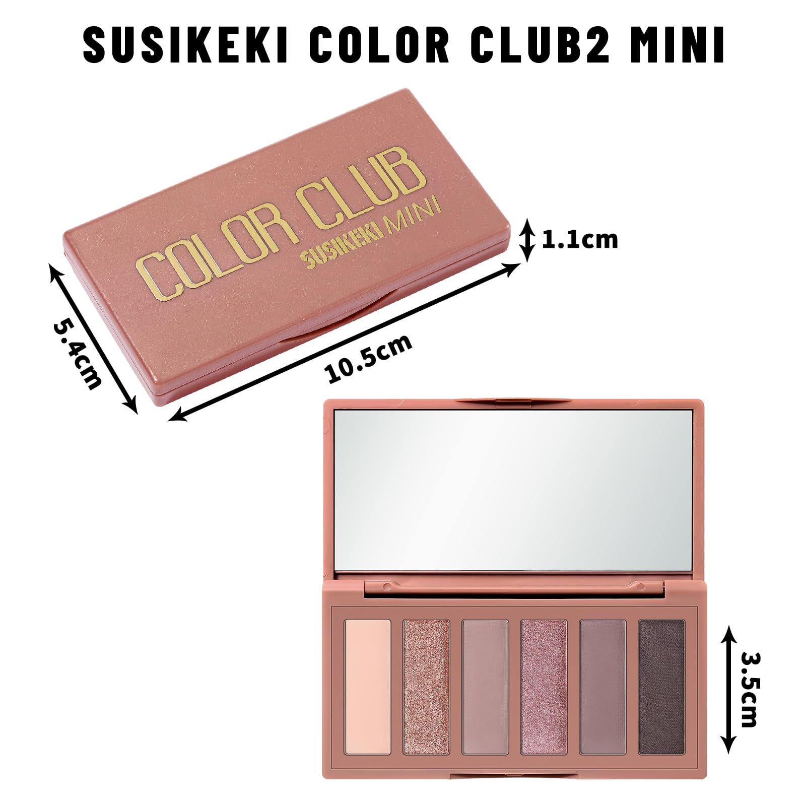 SUSIKEKI texture powder detail showing finely milled pigment for easy blending