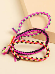 SUSULU colorful hair ties flatlay showing variety for outfit matching