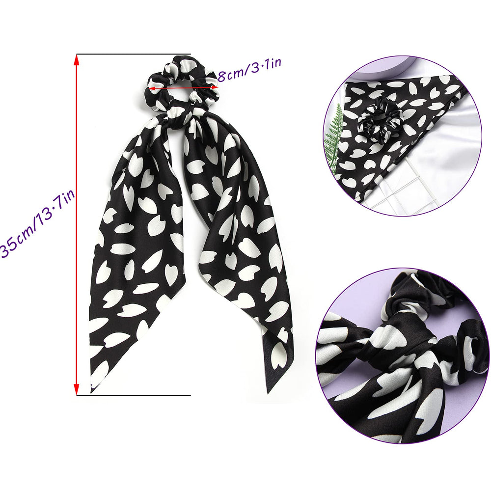 SUSULU scrunchie securing a ponytail, soft hold and polished look
