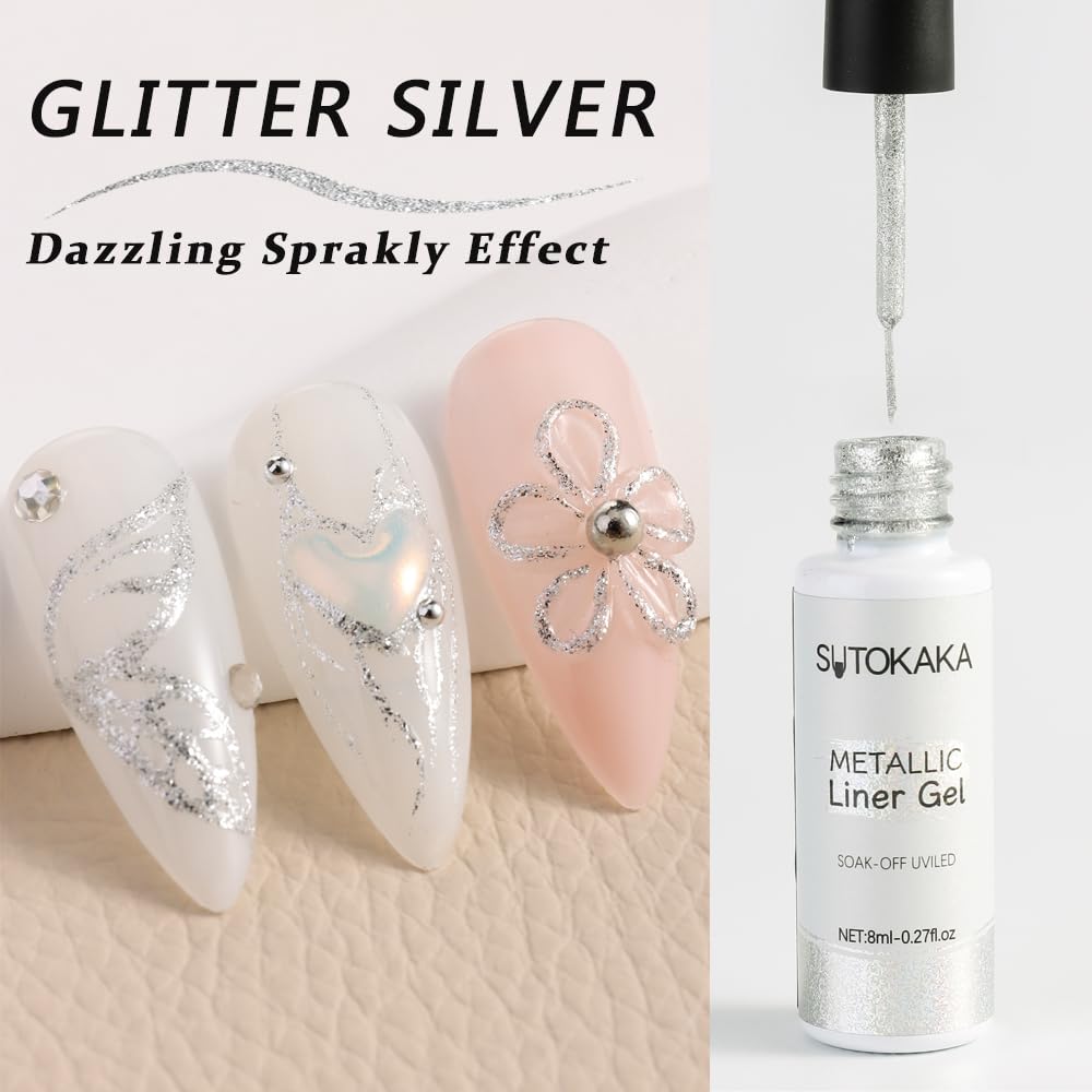 SUTOKAKA application in use painting a French tip for precise salon-style results