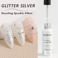 SUTOKAKA application in use painting a French tip for precise salon-style results