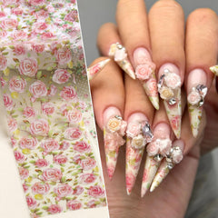 SUTOKAKA application steps laid out showing tools and quick DIY manicure workflow