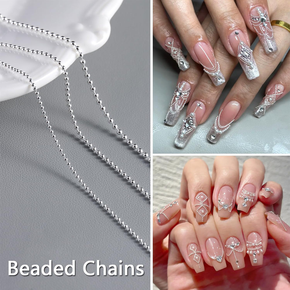 SUTOKAKA chains on manicured hands showing wearable everyday punk style