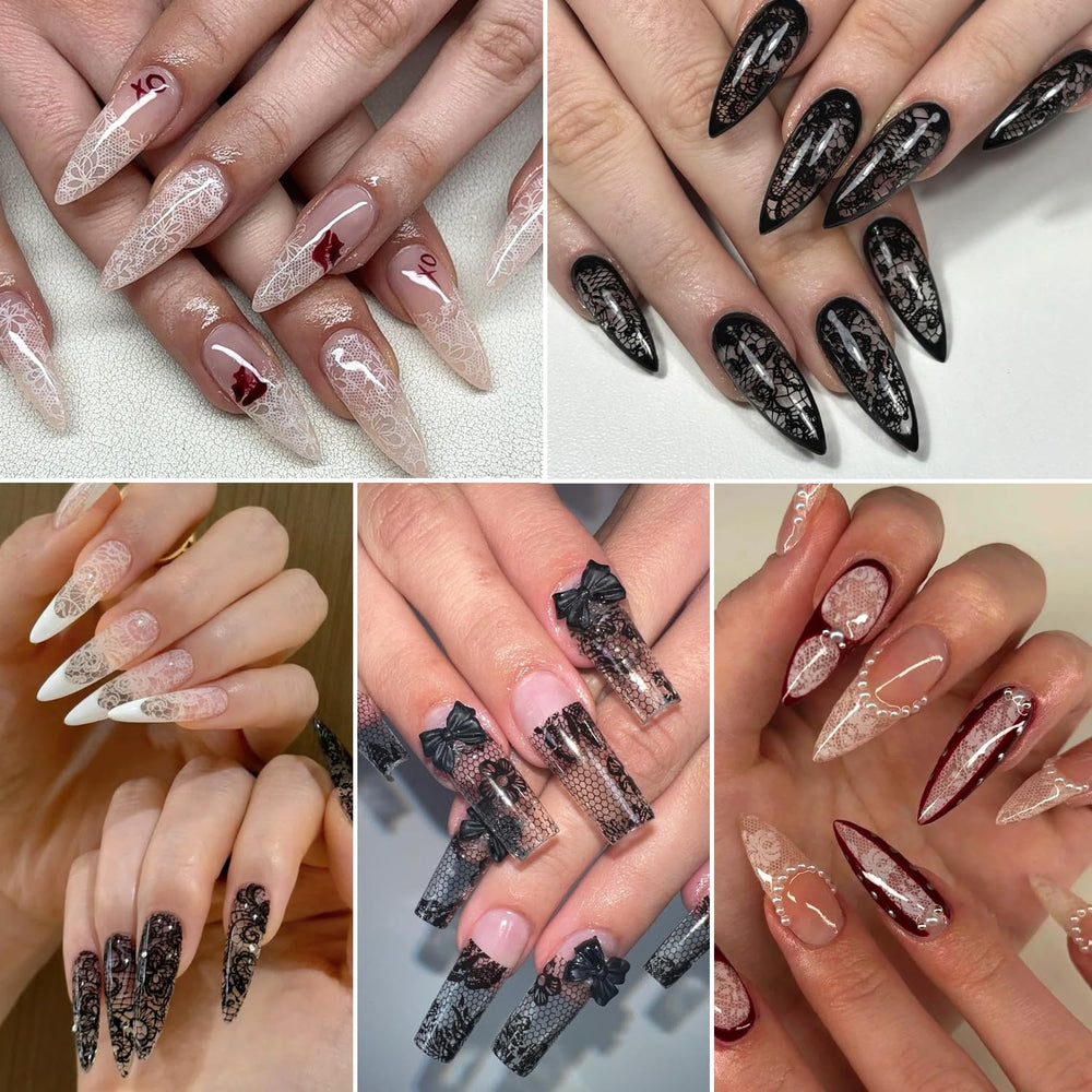 SUTOKAKA foil being applied on nail demonstrating easy transfer and precise placement