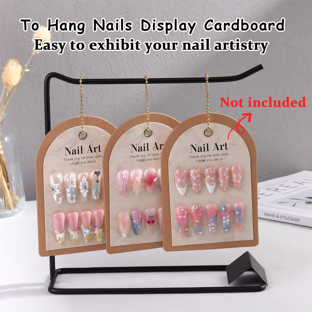 SUTOKAKA iron display stand loaded with swatches providing tidy countertop presentation