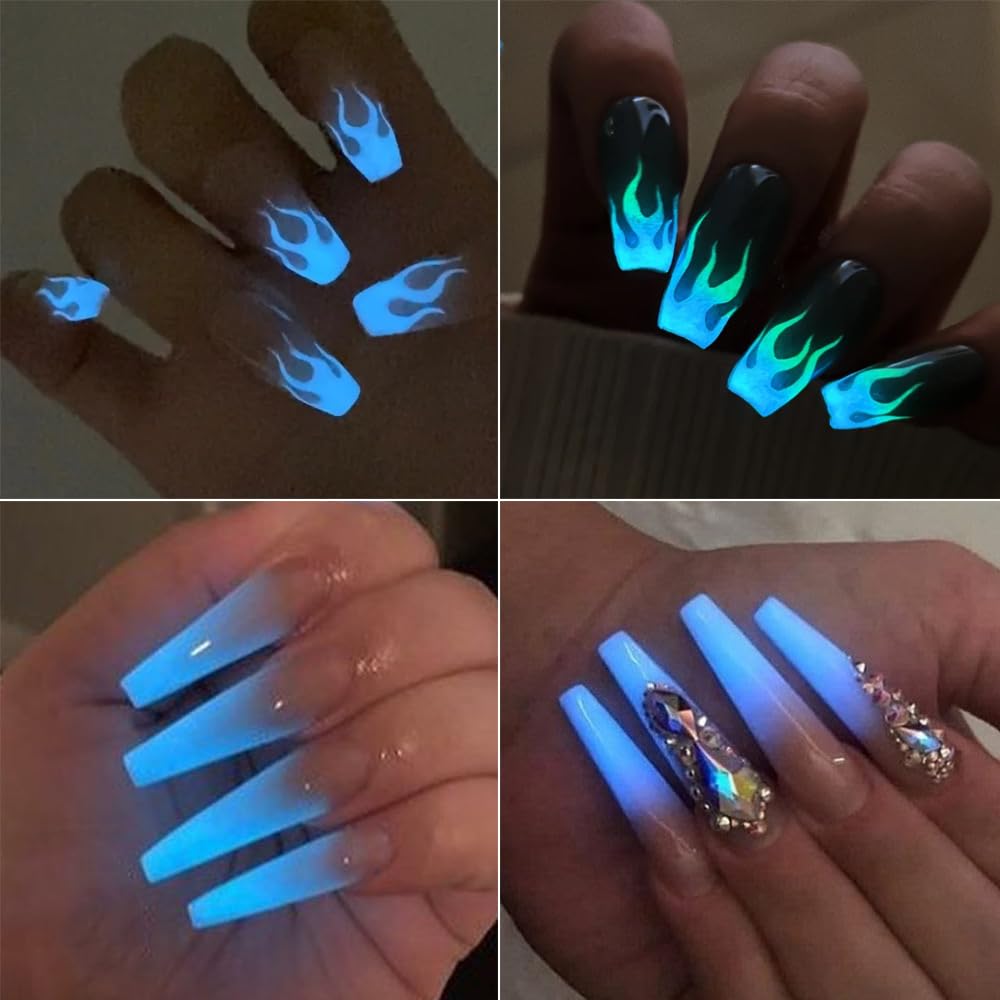 SUTOKAKA mixed into resin jewelry showing luminous effect and clear finish