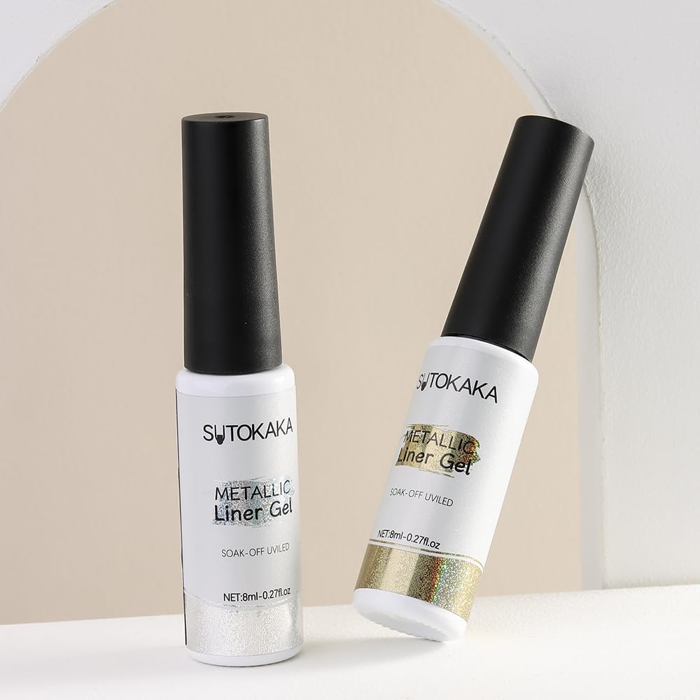 SUTOKAKA scale and cap size comparison showing 8ml bottle portability and control