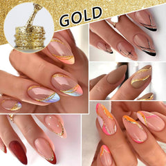 SUTOKAKA silver glitter swatch on nail tip showing reflective sparkle under light