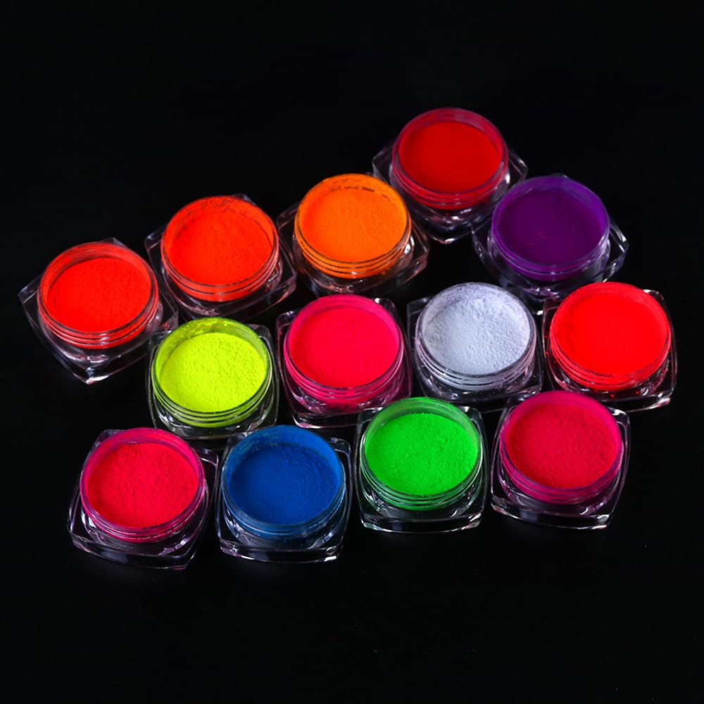 SUTOKAKA stamping plate with silicone stamper picking up neon pigment for crisp designs