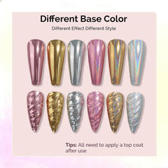 SUTOZMIWE application with gel tools showing easy home use and professional result
