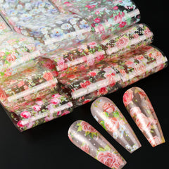 SUTOZMIWE thin foil edge showing flexibility that conforms to curved nails