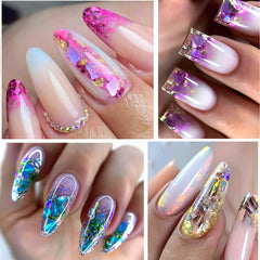 sutozmiwe lifestyle beach scene nails with flakes highlighting seasonal style benefit