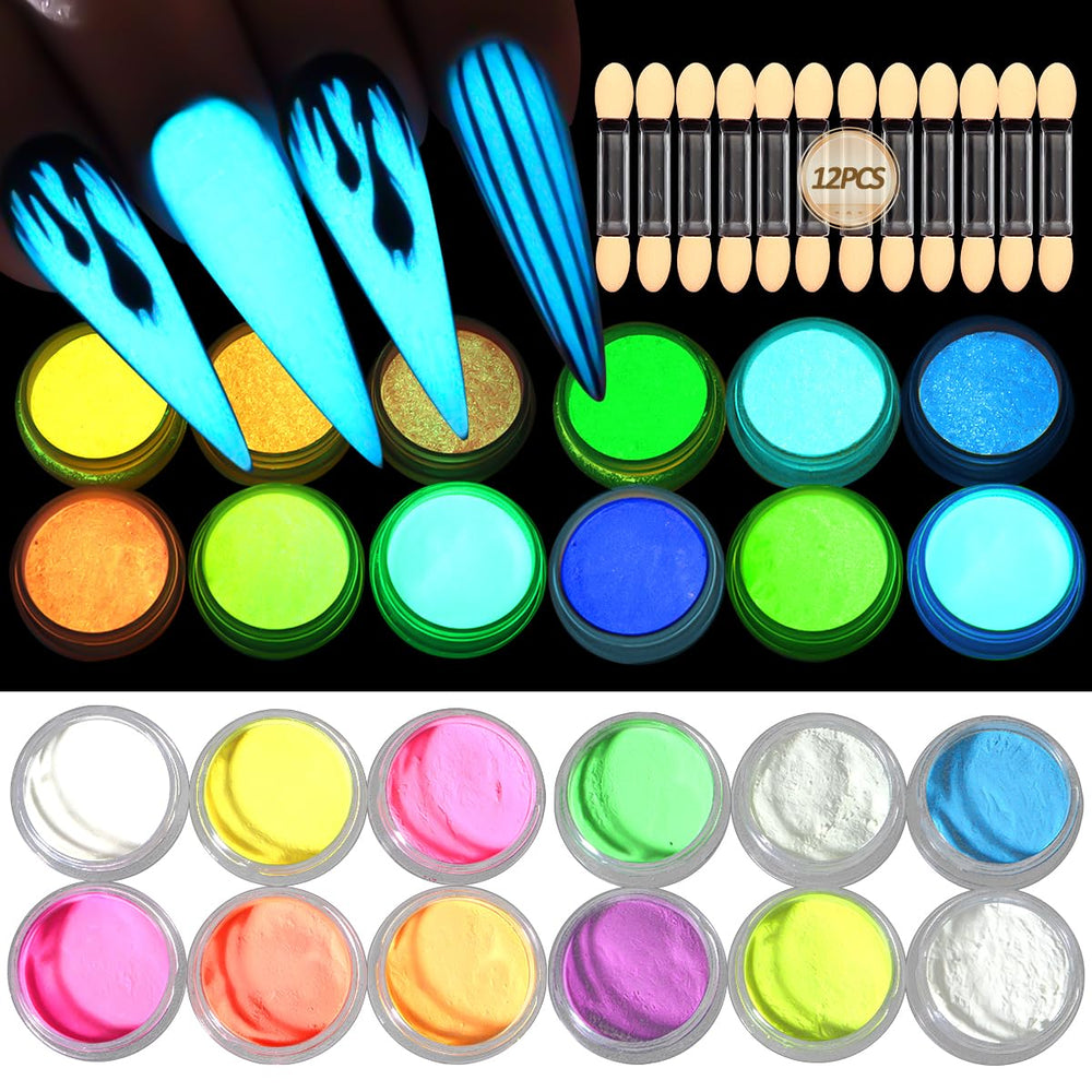 SUTOZMIWE 12-jar kit front view showing color range and applicators for easy selection