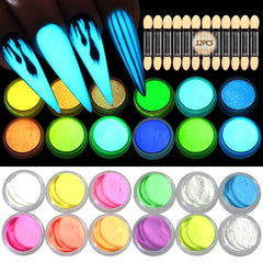 SUTOZMIWE 12-jar kit front view showing color range and applicators for easy selection