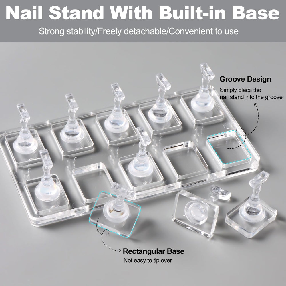 SUTOZMIWE tip holders arranged to show ten-tip capacity and organized workflow