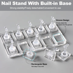 SUTOZMIWE tip holders arranged to show ten-tip capacity and organized workflow