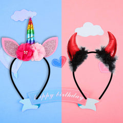 Suyegirl decorated headband examples showing customizable style