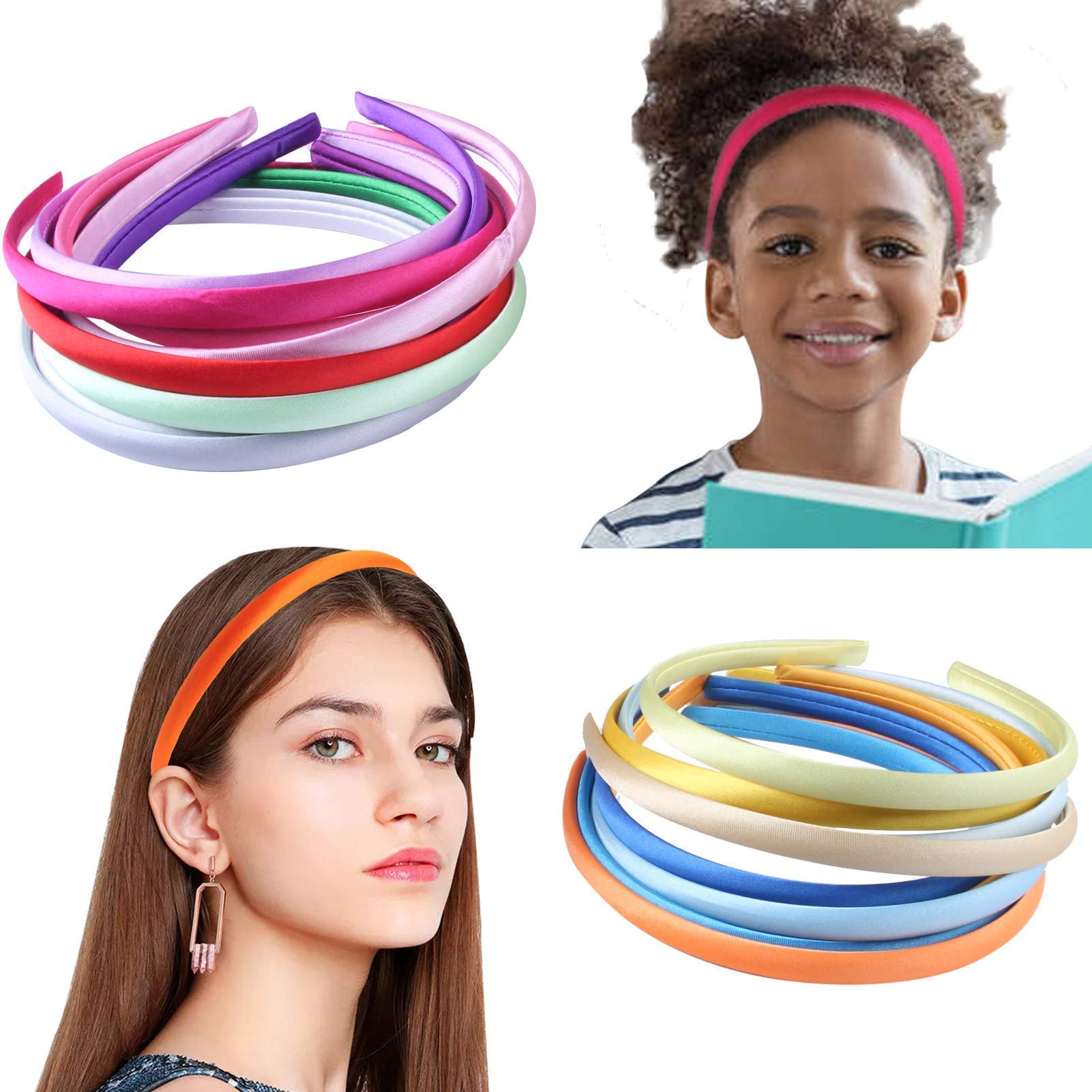Suyegirl headband worn by model demonstrating non-slip comfortable hold