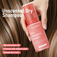 SUYSUNY applied to roots showing instant lift and refreshed scalp