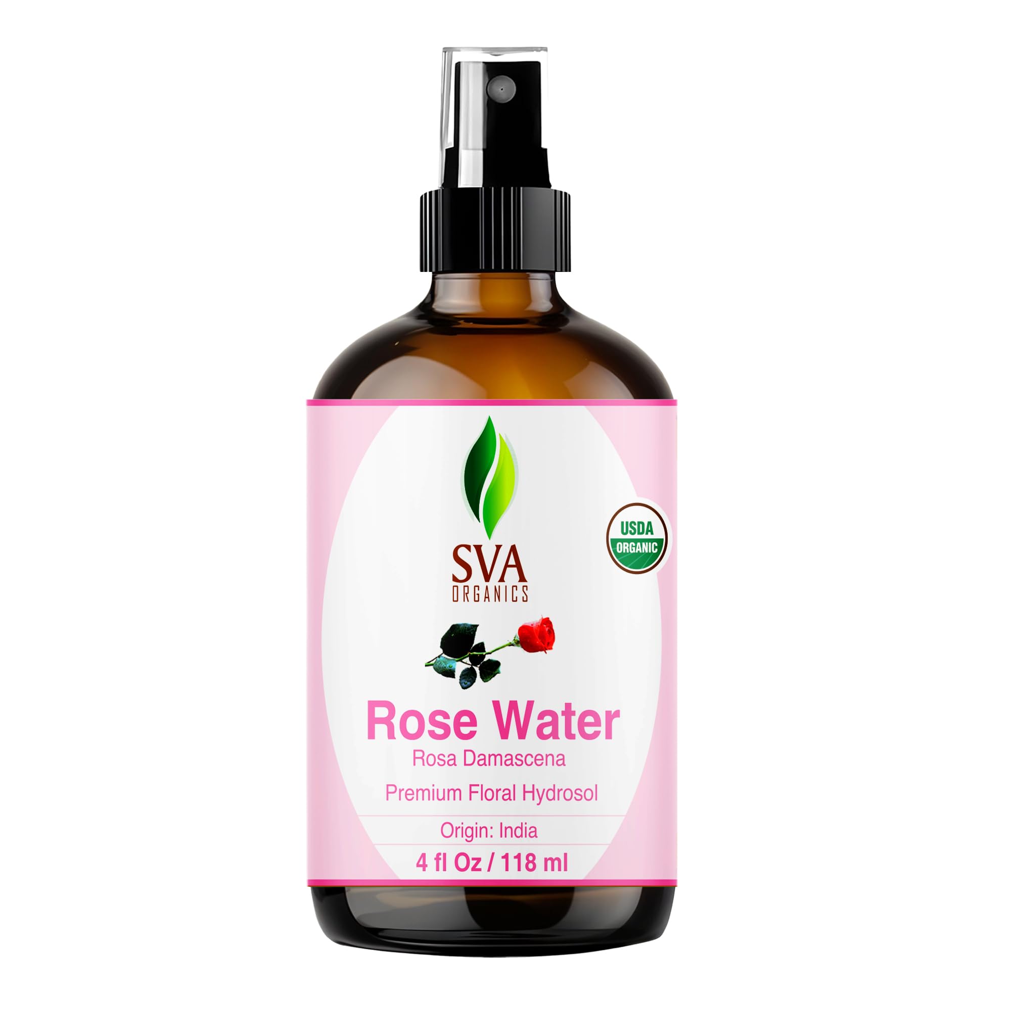 SVA ORGANICS front label showing product clarity and organic benefit