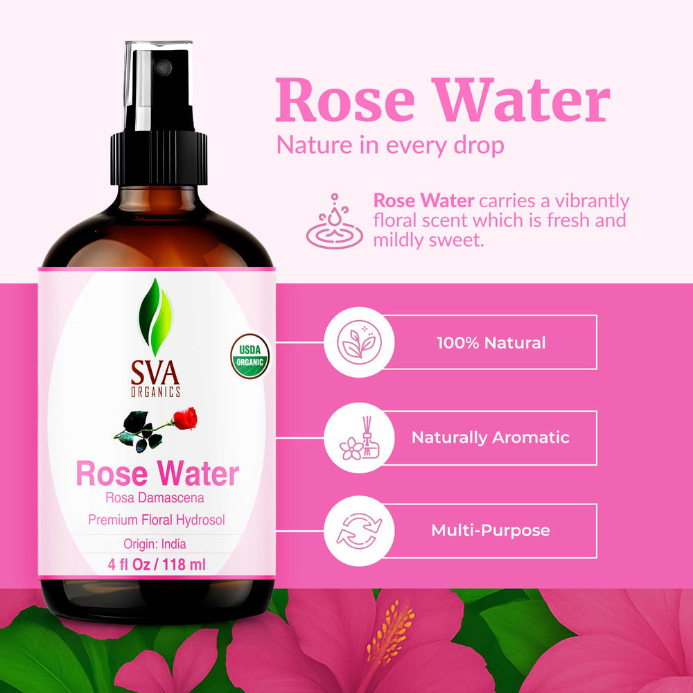 SVA ORGANICS spray nozzle close-up illustrating easy and even misting