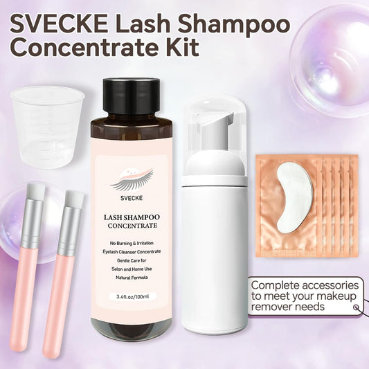 SVECKE brush bottle detail for precise application and hygienic use