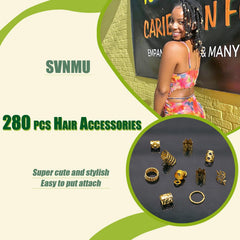 SVNMU close-up spiral clip detail, smooth edges protect hair