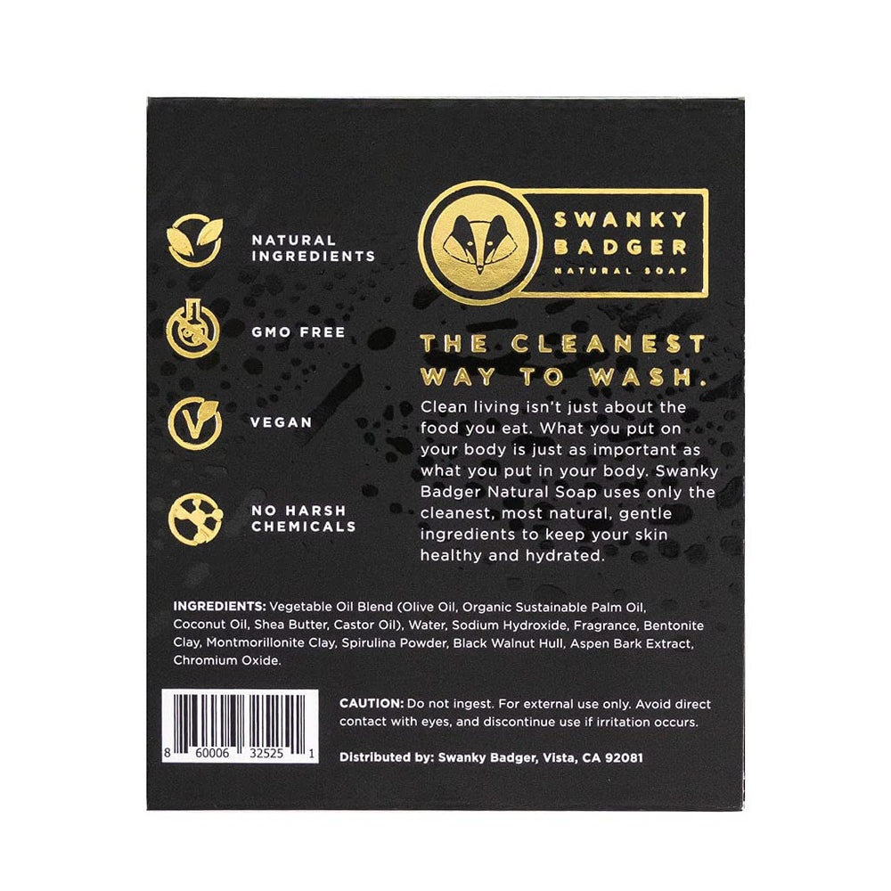 Swanky Badger lather on hands demonstrating rich foam and gentle cleanse