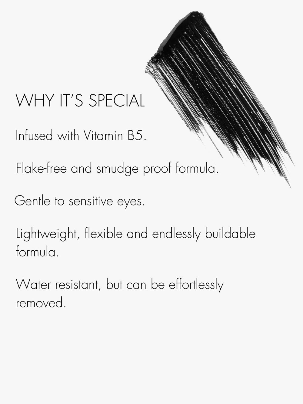 SWEED on-model lashes showing lifted length and separation benefit