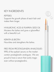 Sweed serum in hand showing 3 ml size for travel-friendly convenience