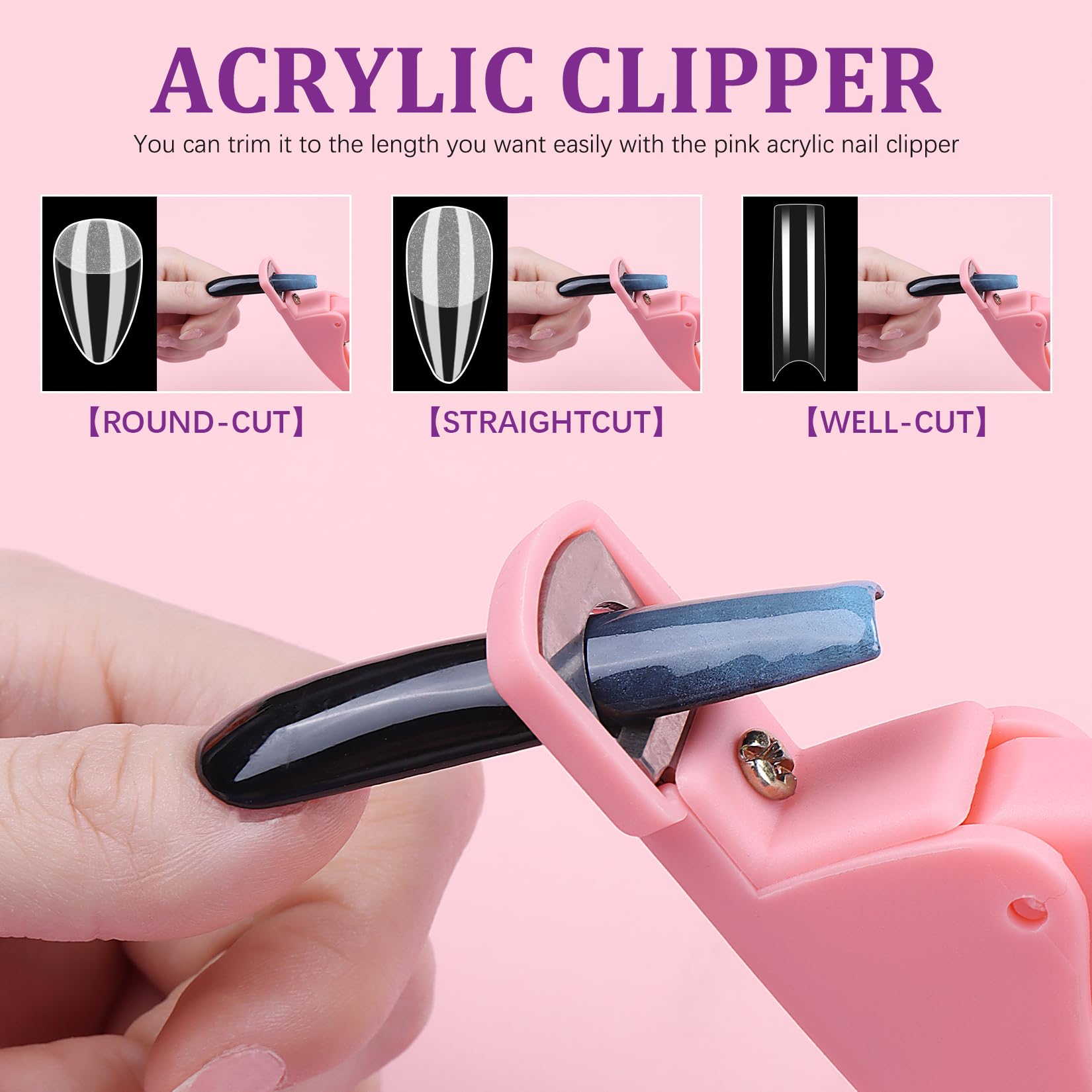 SWEET TREND clippers and cuticle tools for fast shaping and prep efficiency