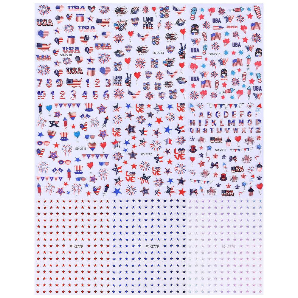 SWEET TREND red and blue stripe sheet detail for clear flag designs