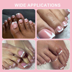SWETIDY application with builder gel being applied for longer-lasting adhesion benefit