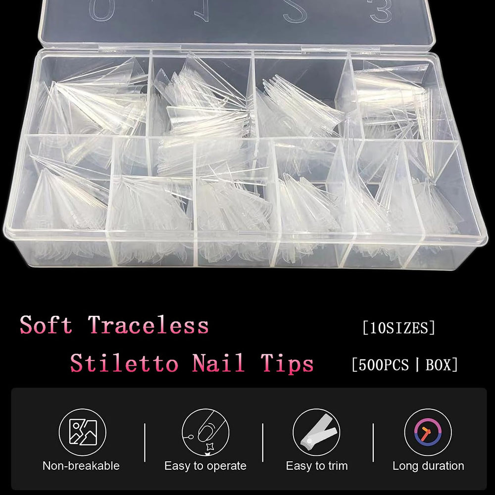 SWETIDY clear tip close-up highlighting smooth durable texture for easy polish