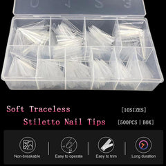 SWETIDY clear tip close-up highlighting smooth durable texture for easy polish