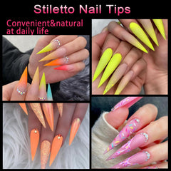 SWETIDY trimmed tip variations side-by-side showing custom shaping options