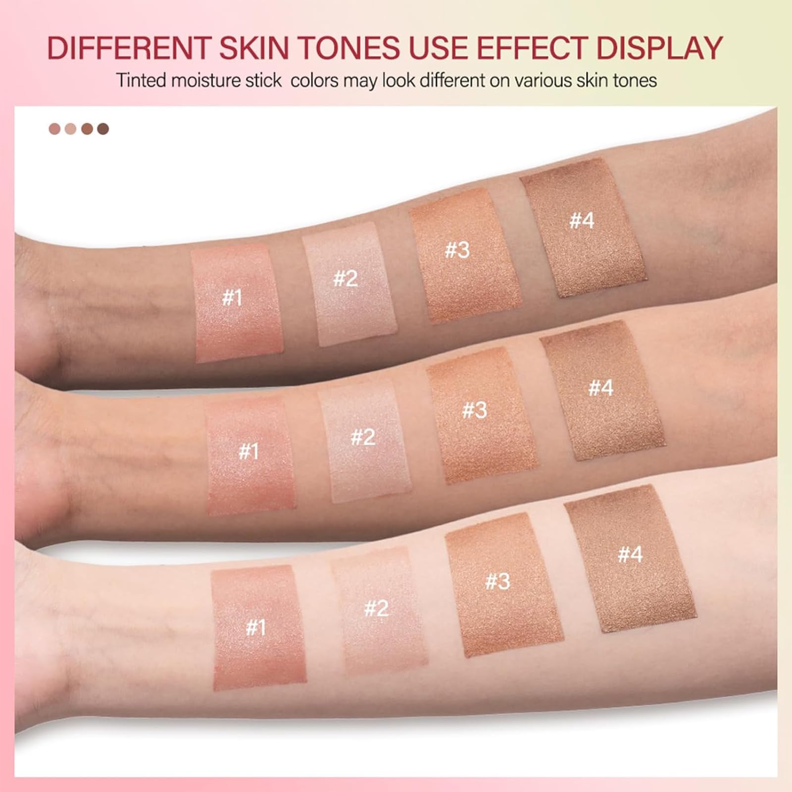 SWETIYOU bronzer smudged in eye crease for soft contour and definition