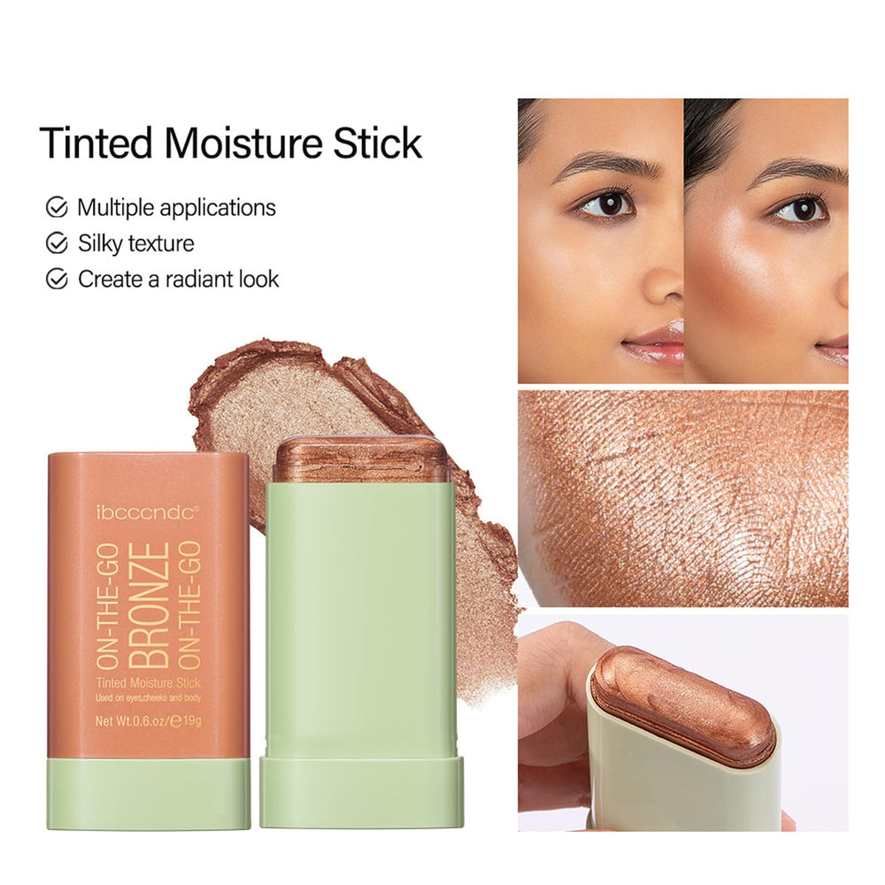 SWETIYOU bronzer four shades laid out for quick shade selection
