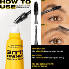 swetiyou before and after brows comparison highlighting fuller, defined eyebrow result