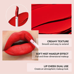SWETIYOU nude and red shades displayed side by side for versatile looks