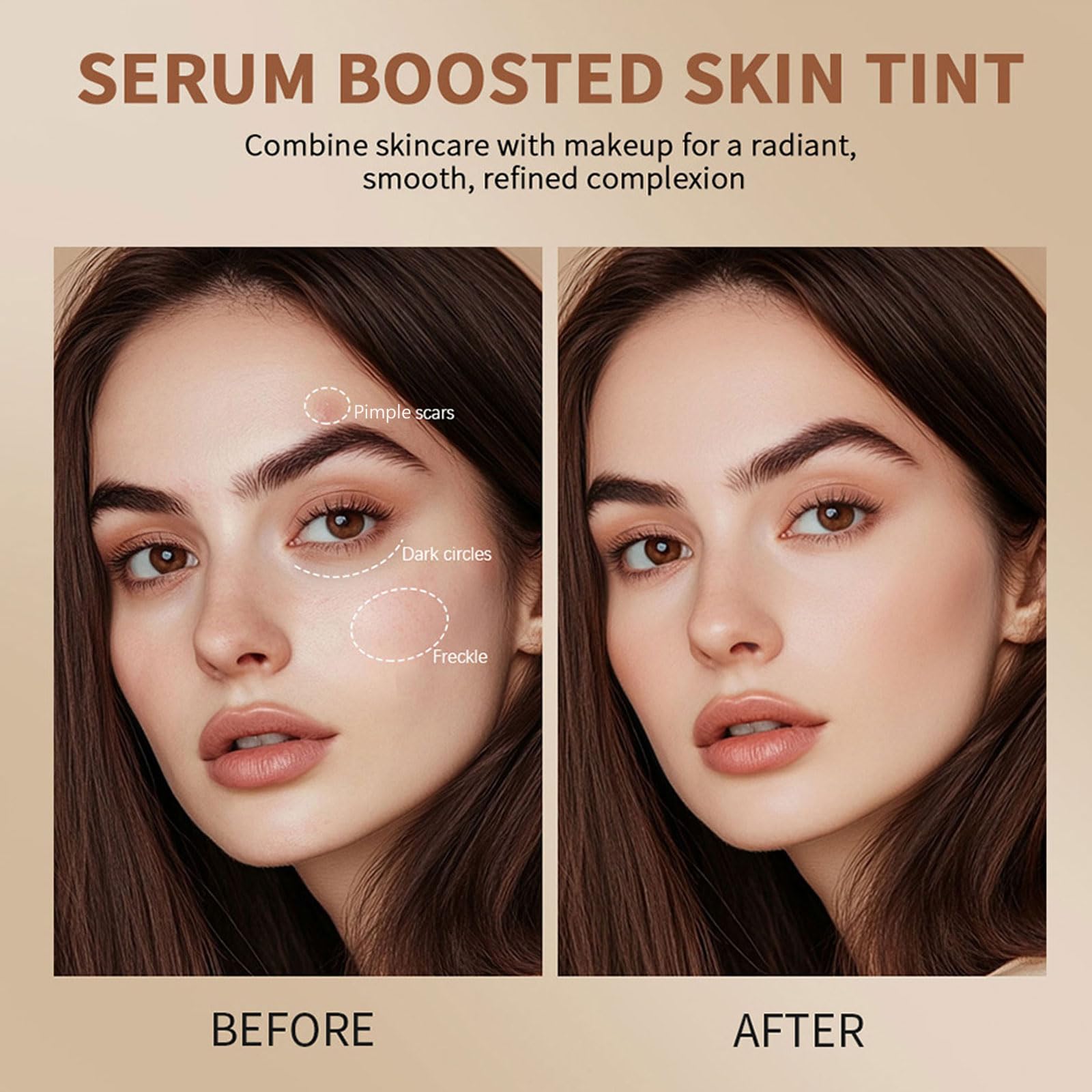 SWETIYOU arm swatches showing shade 03# and other tones for accurate color selection benefit