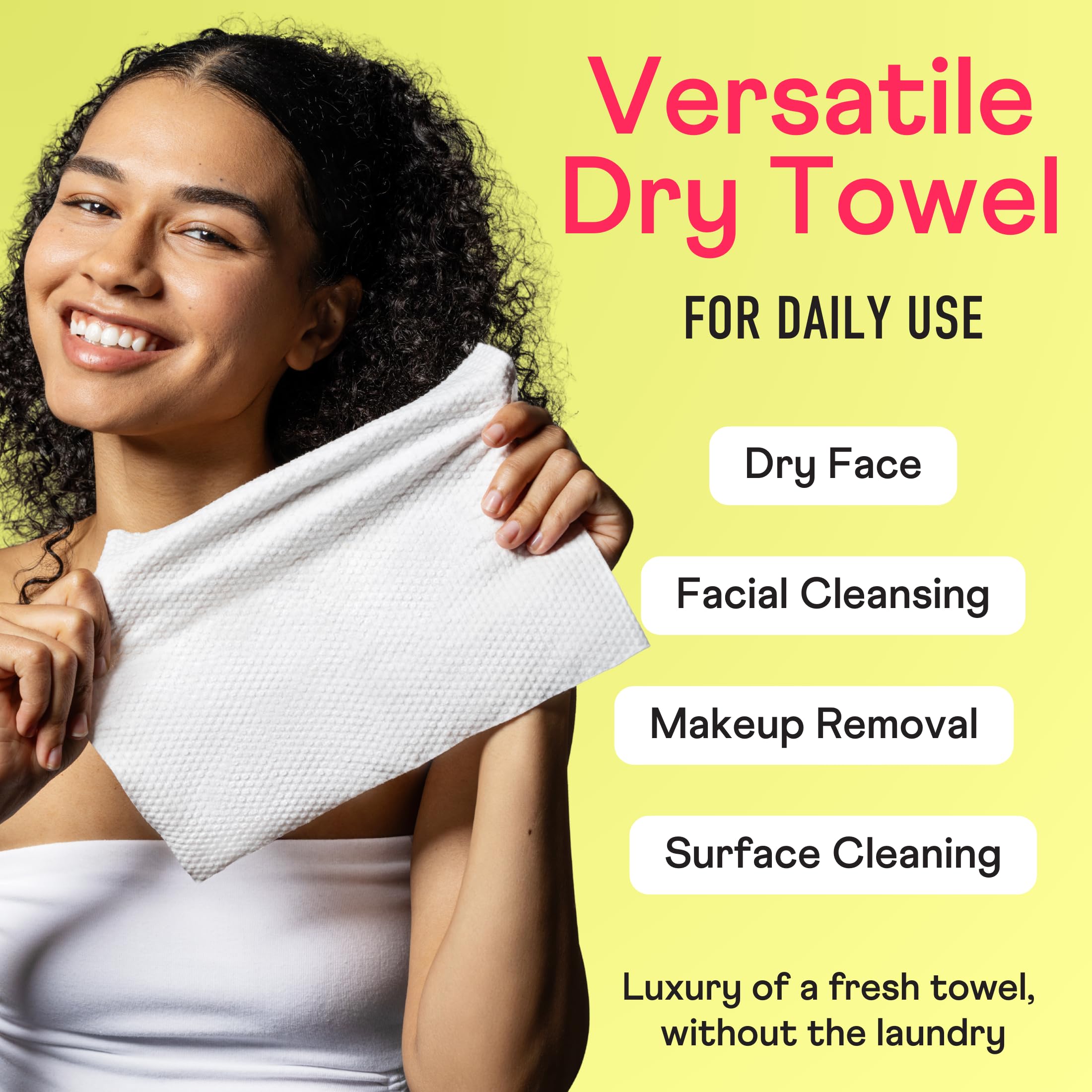 Swisspers wipe removing makeup gently around eyes