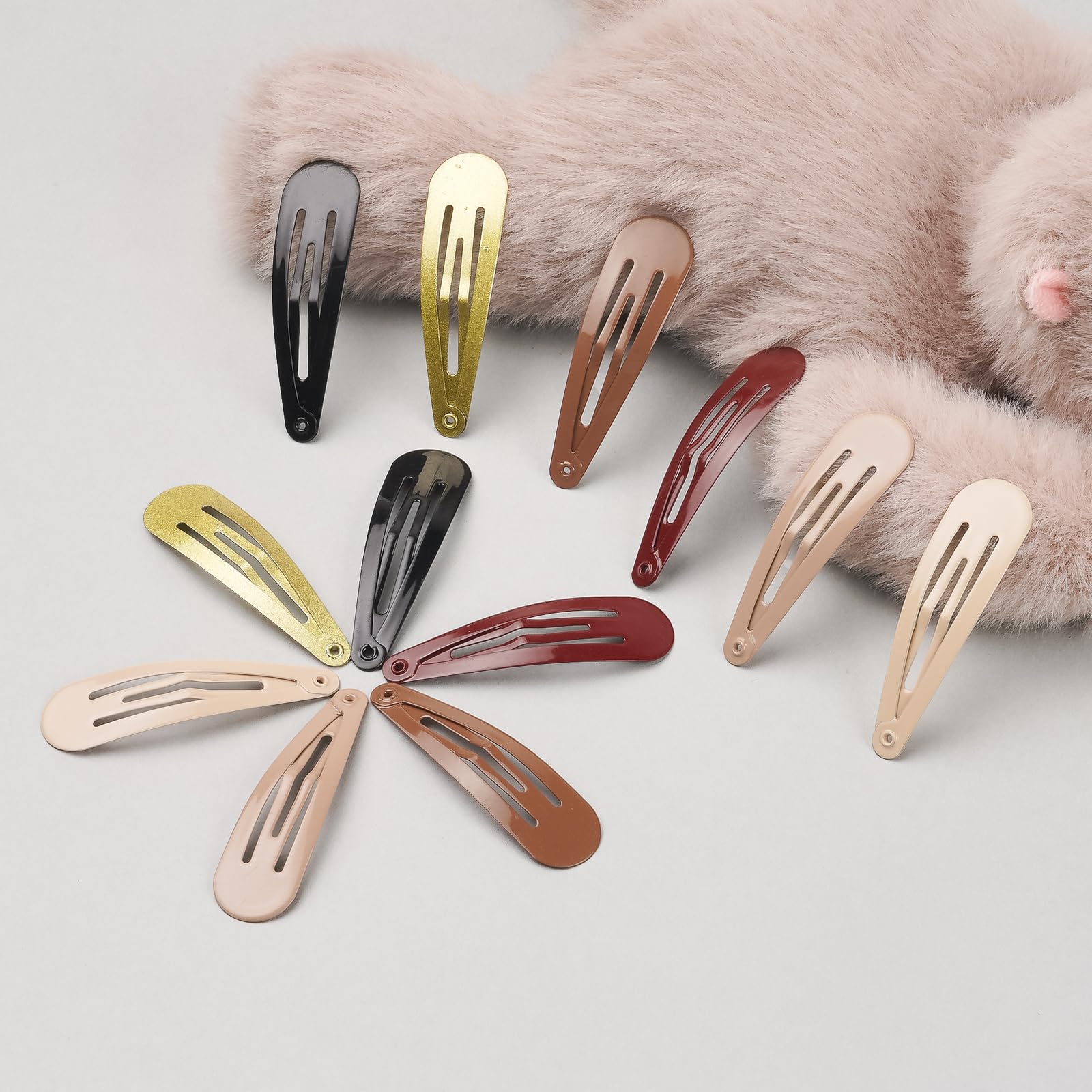 SWSTINLING color array flatlay, variety of shades for matching outfits
