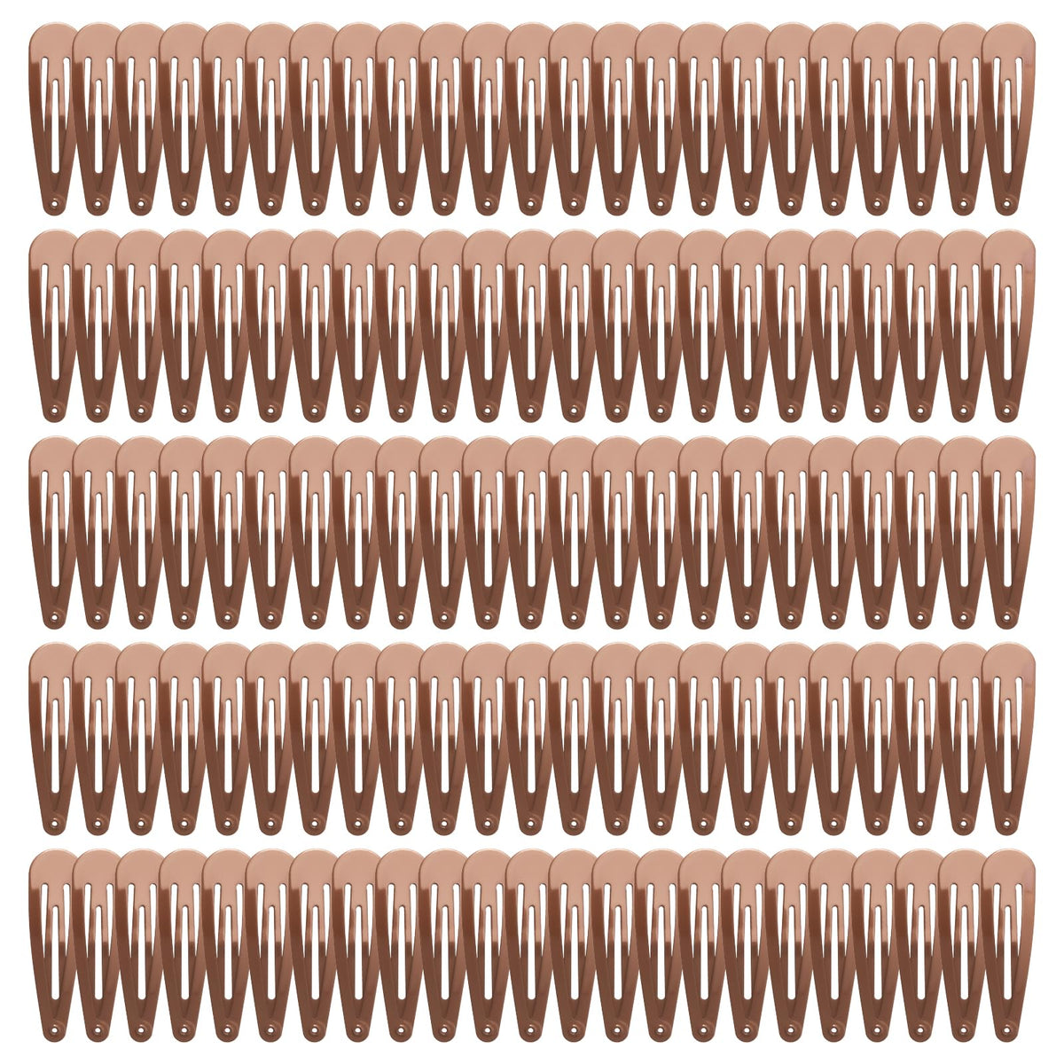 SWSTINLING front pack showing 120 brown metal snap clips and box benefit organization