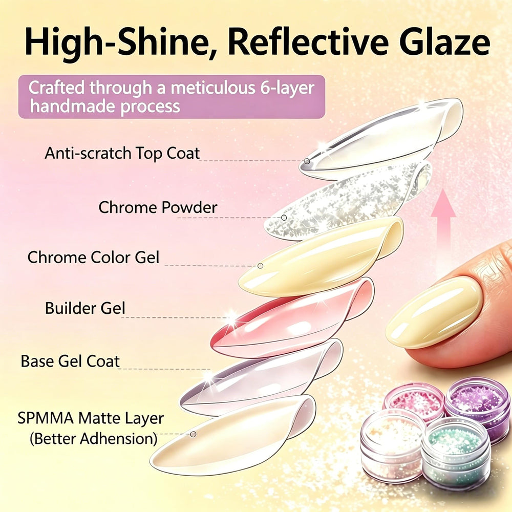 SXVME kit contents with glue and tools for easy at-home application
