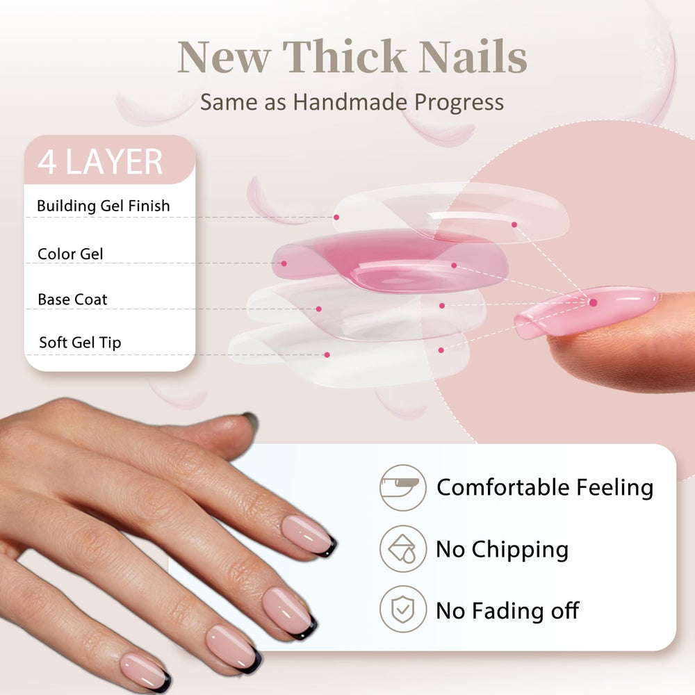 SXVME short square and coffin nail shapes comparison showing styling options