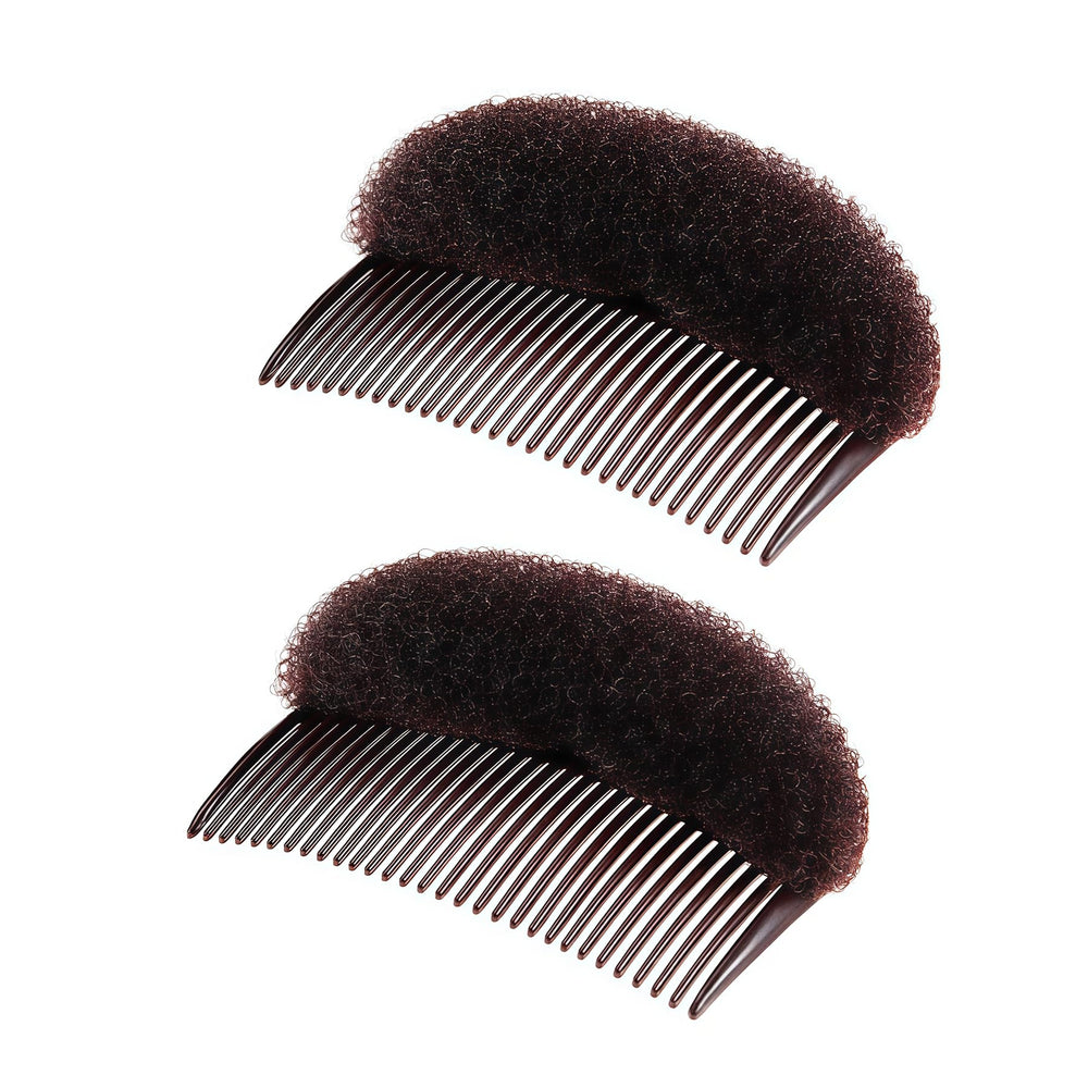 SYBL front view of two brown volume inserts showing compact packaging and portability