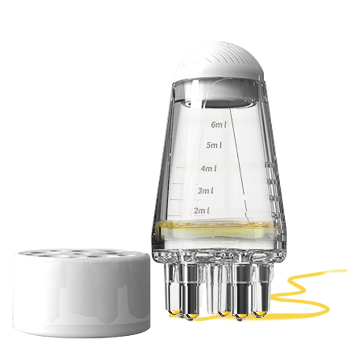 SYCOOVEN front view applicator bottle showing compact design and neat application