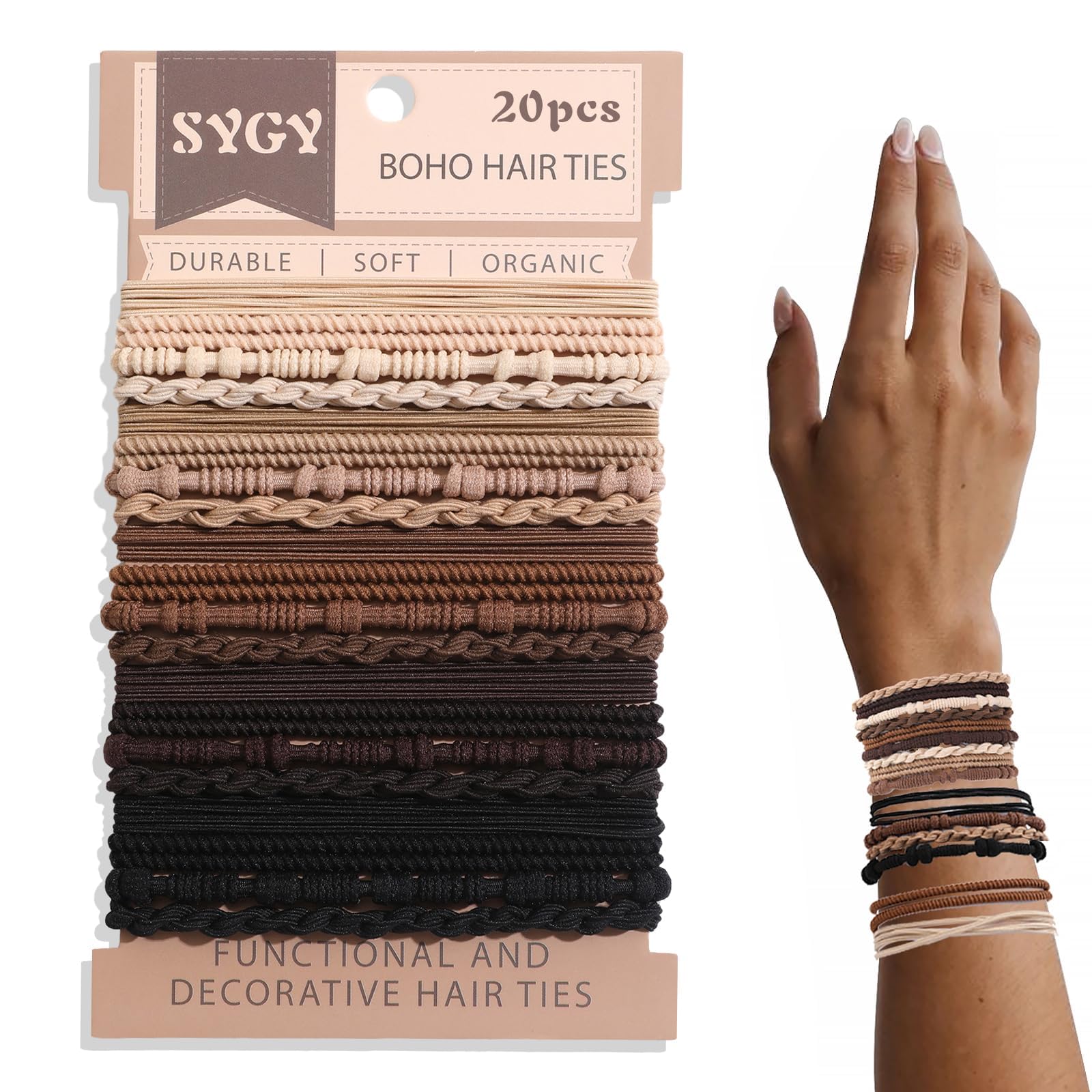 SYGY front packaging showing neat gift box and band variety for easy gifting
